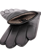 Classic Lambskin Gloves Black Stl 10