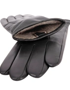 Classic Lambskin Gloves Black Stl 10.5