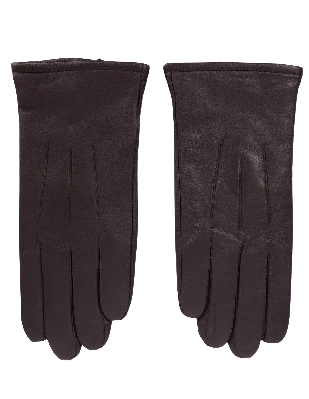 Classic Lambskin Gloves Chocolate Stl 8.5