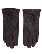 Classic Lambskin Gloves Chocolate Stl 7.5