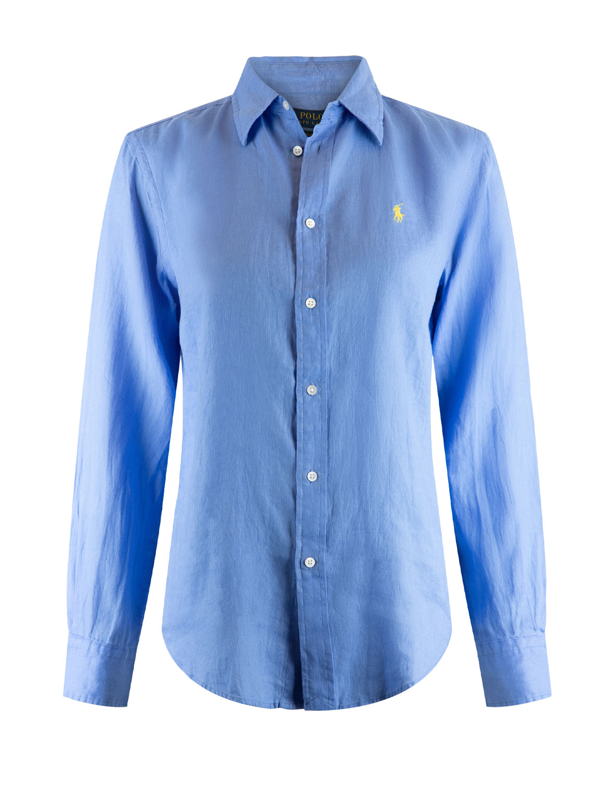 Shirt Relaxed Linen Harbour Blue