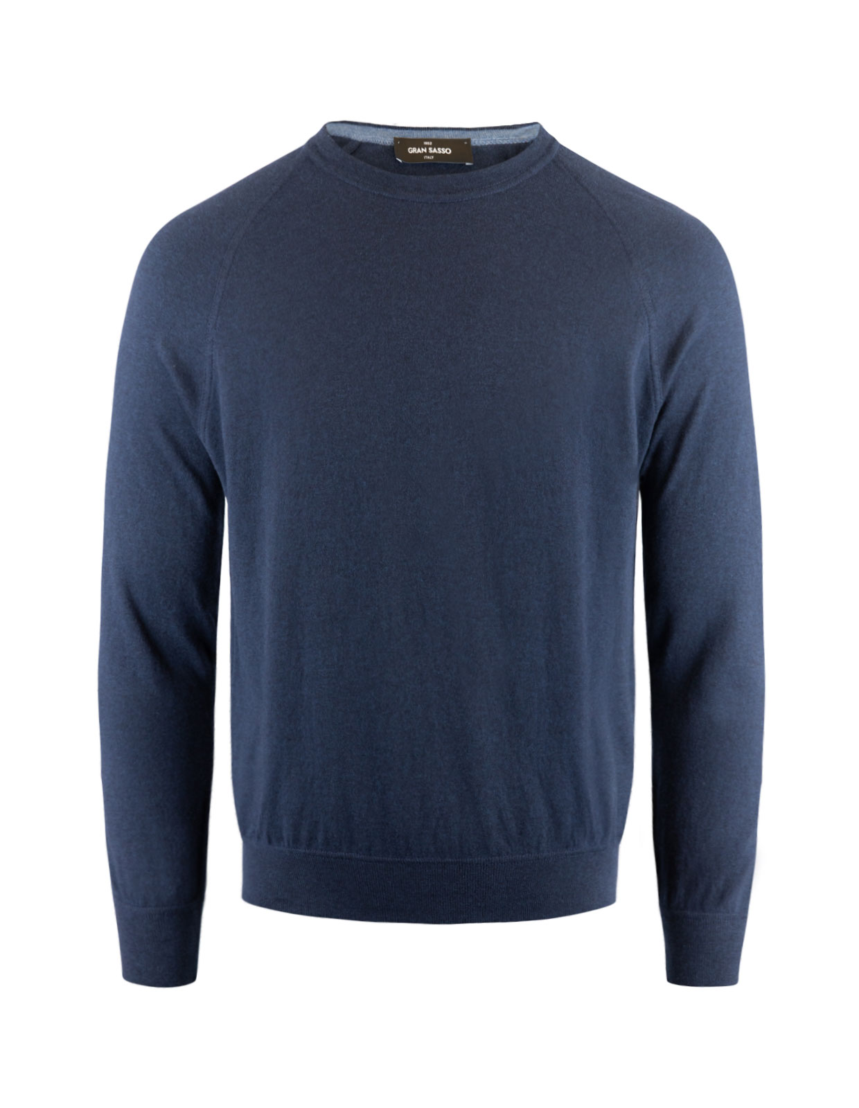 College Sweater Cotton Cashmere Navy
