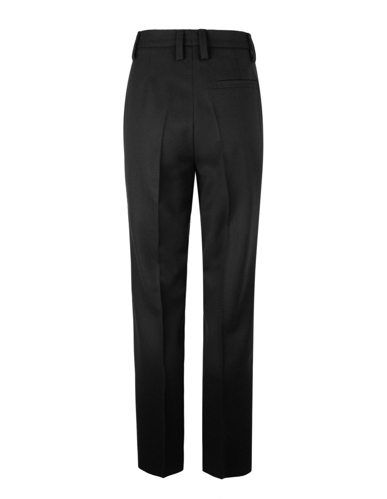 Kayla Wool Flanell Trousers svart