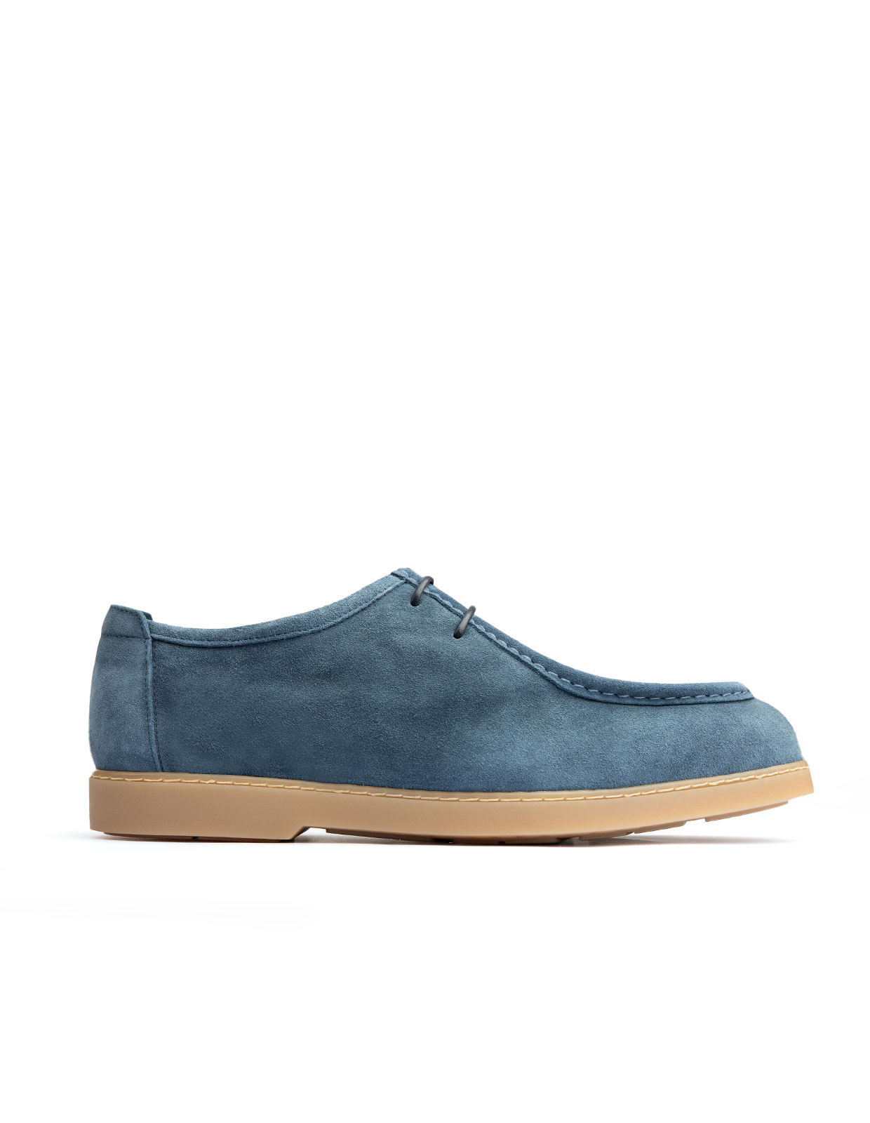 Edwin Lace-Ups Washed Suede Ocean