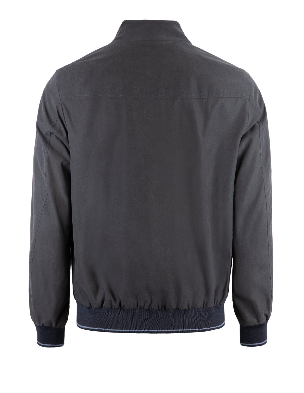 Microfiber Bomber Jacket Navy
