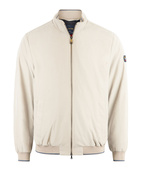 Microfiber Bomber Jacket Taupe