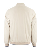 Microfiber Bomber Jacket Taupe