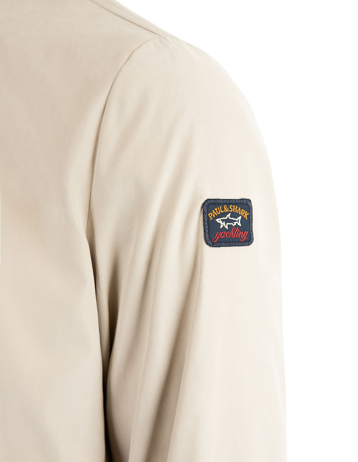 Microfiber Bomber Jacket Taupe