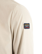 Microfiber Bomber Jacket Taupe