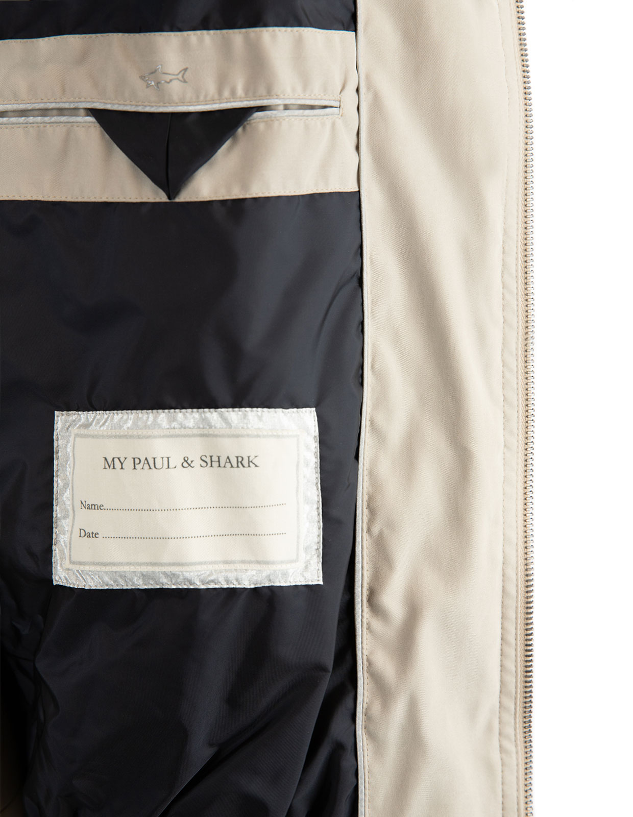 Microfiber Bomber Jacket Taupe