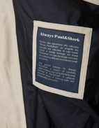 Microfiber Bomber Jacket Taupe