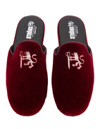 Slip-in Slipper Velvet Wine Red