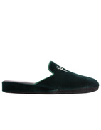 Slip-in Slipper Velvet Racing Green Stl 43