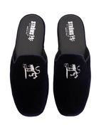 Slip-in Slipper Velvet Navy Stl 39