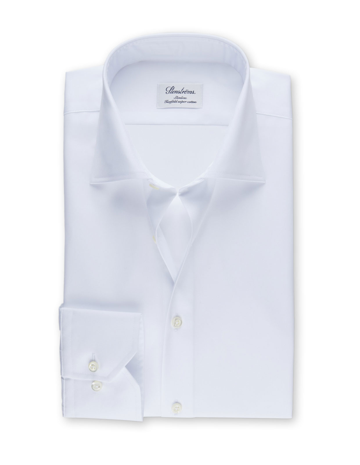 New Slimline Shirt Superior Twill White