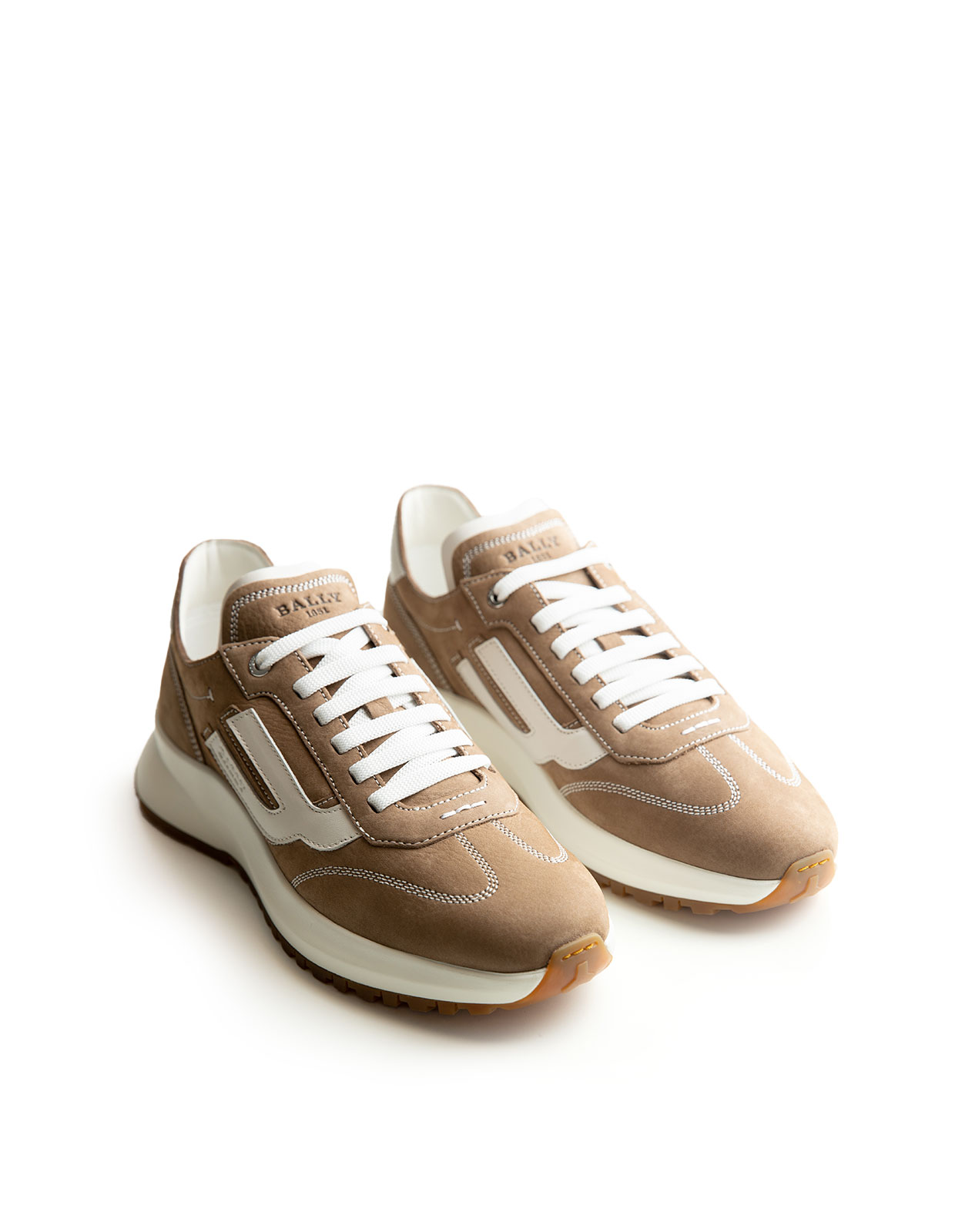 Demyl Calf Nubuk Sneaker Canapa