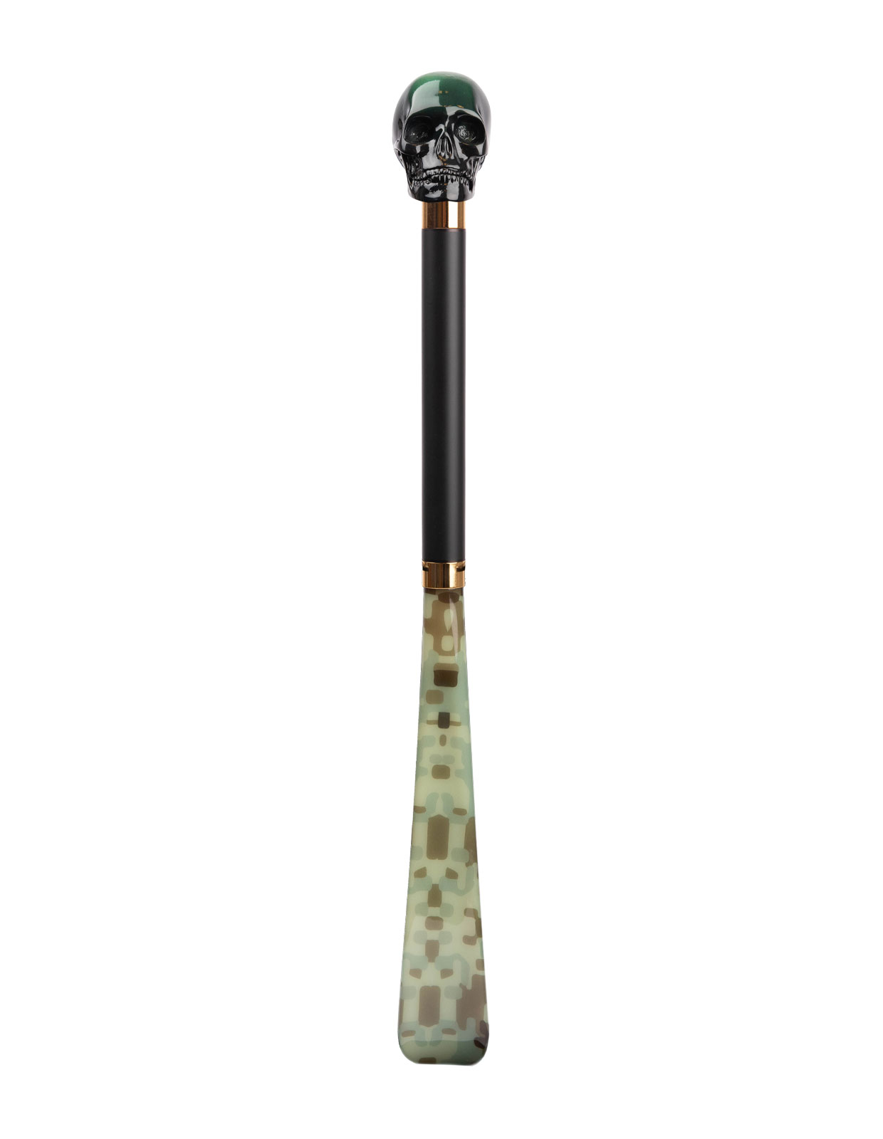 Shoehorn Rock & Roll Skull Camo/Shaded Green