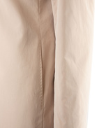 Coat Small Notch Collar Beige