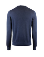 Crew Neck Vintage Summer Merino Navy Stl 50