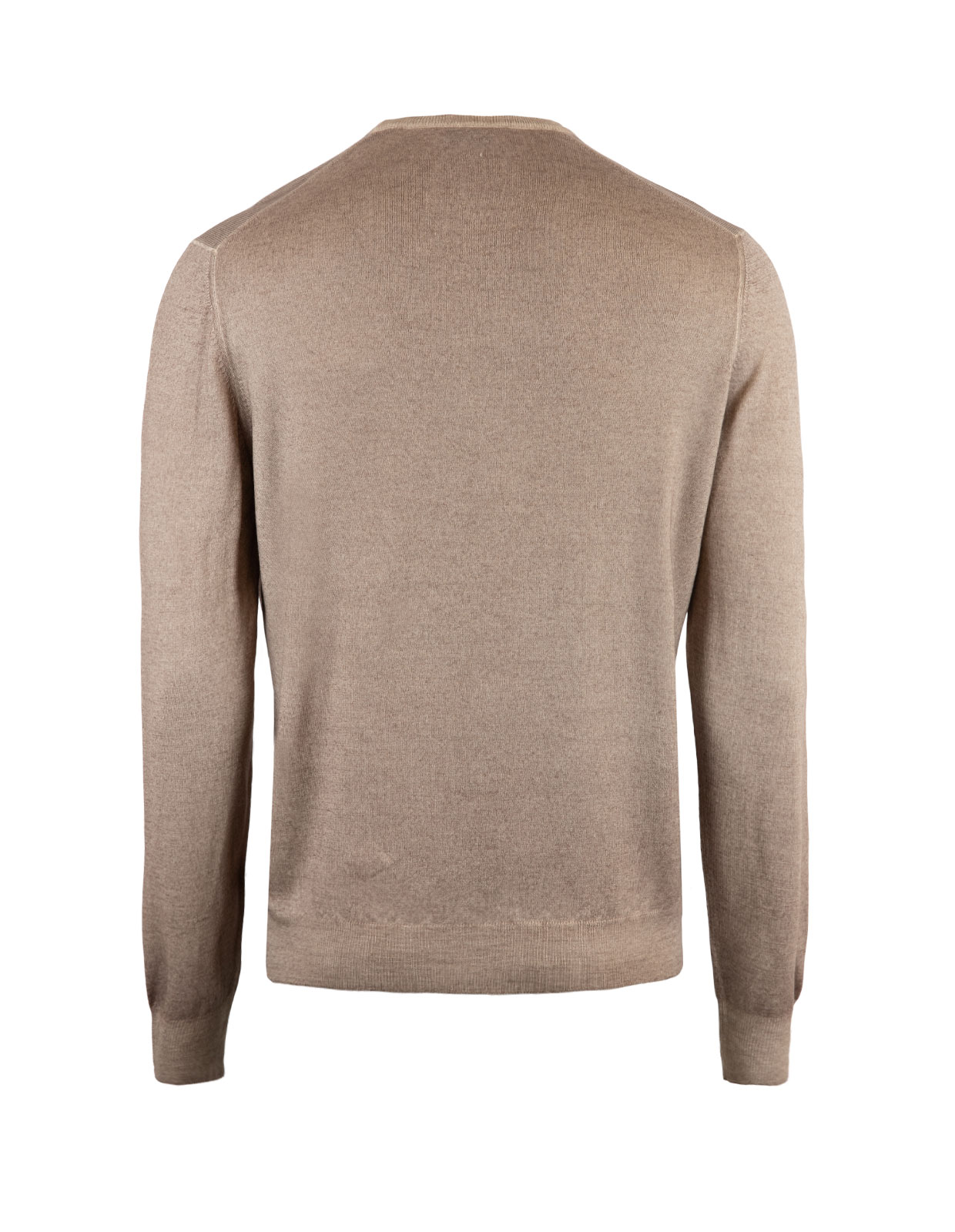 Crew Neck Vintage Summer Merino Beige Stl 54