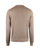 Crew Neck Vintage Summer Merino Beige Stl 54