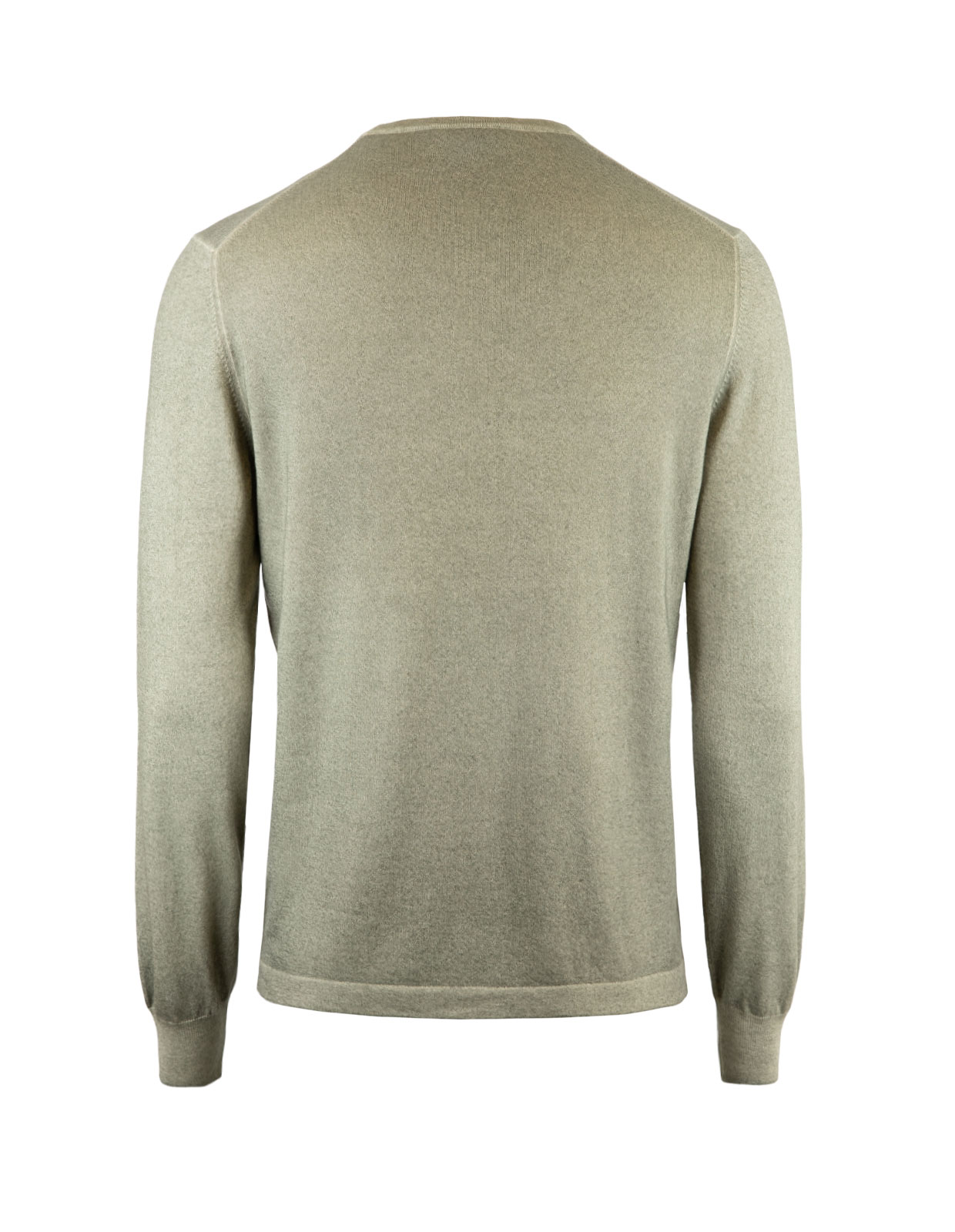 Tröja Rundhals Summer Cashmere Olivgrön