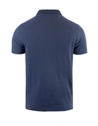 Custom Slim Fit Polo Piké Navy