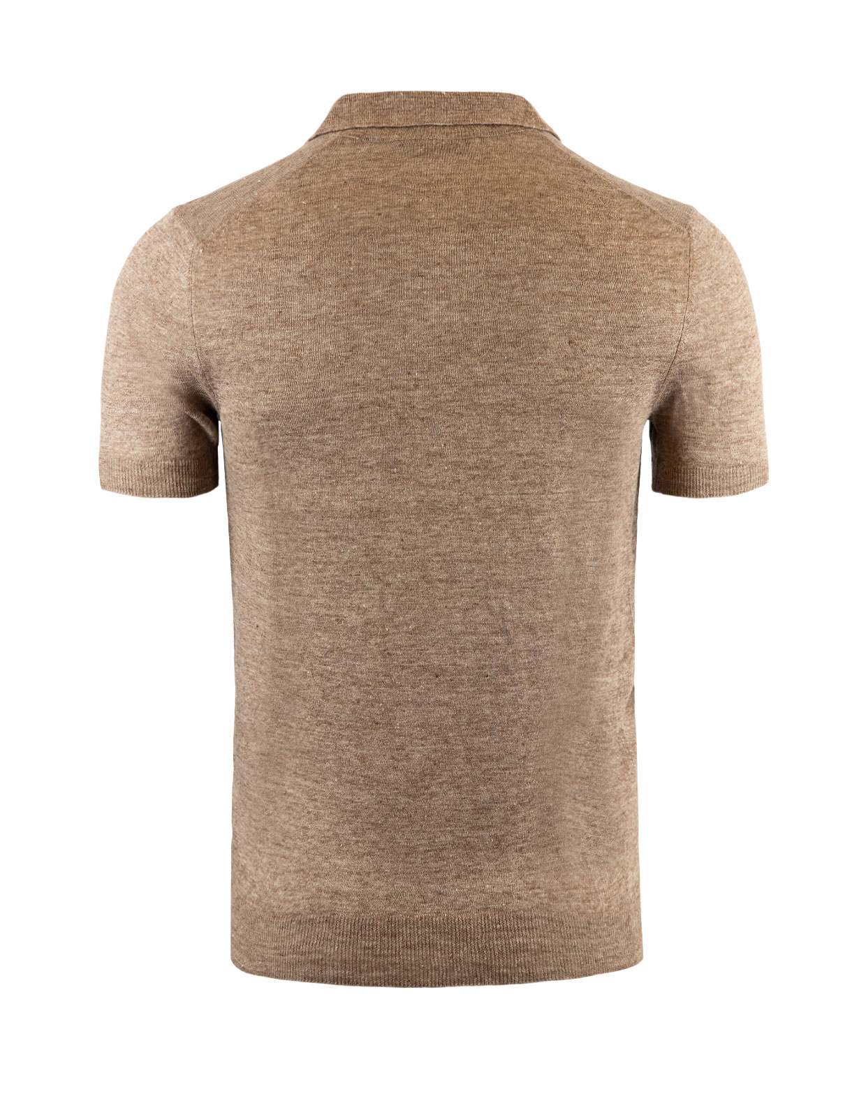 Linen Polo Shirt Light Beige