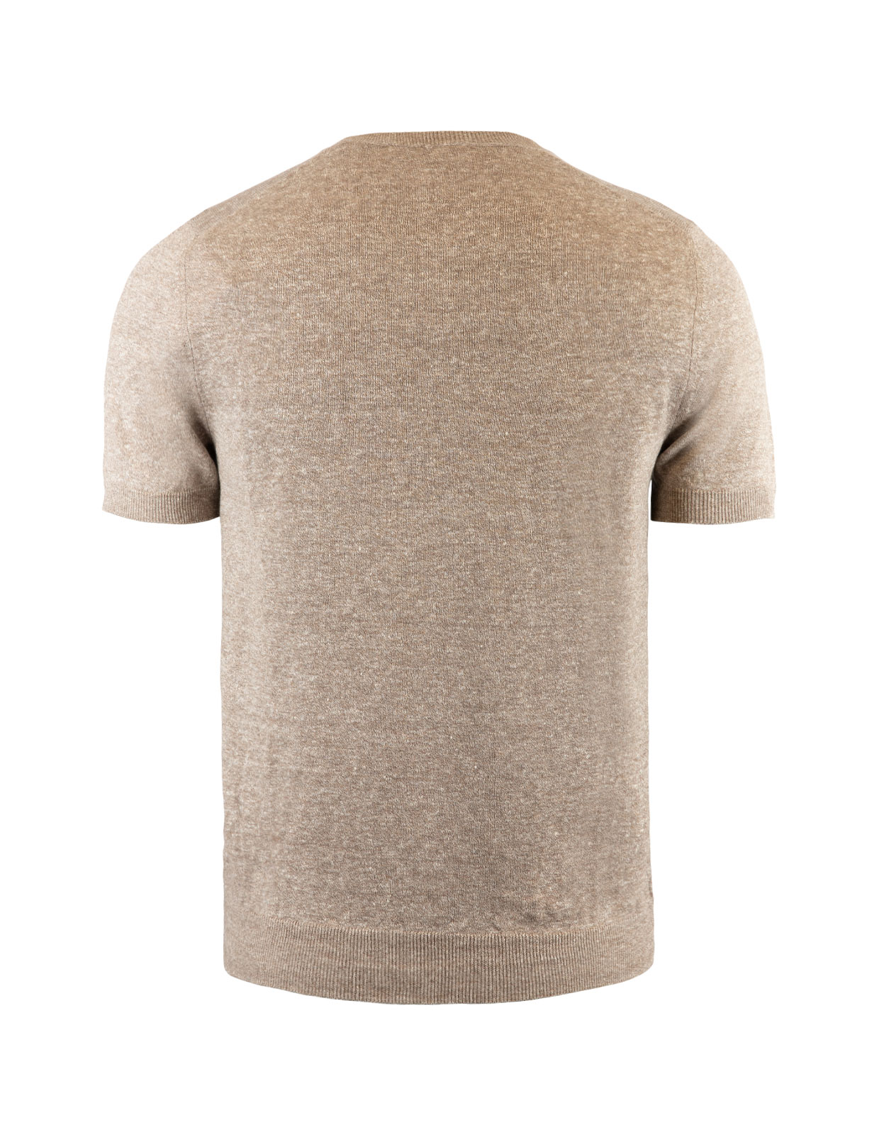 Luxury T-shirt Linen Cotton Sand