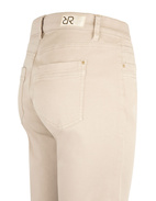 Nomi Zip Bottom Stretch Trousers Sabbia