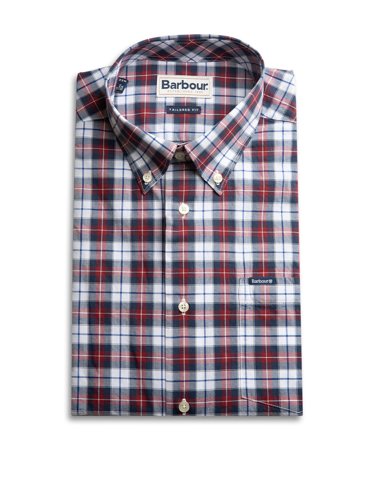 Foxlow Tailored Shirt Chili Red