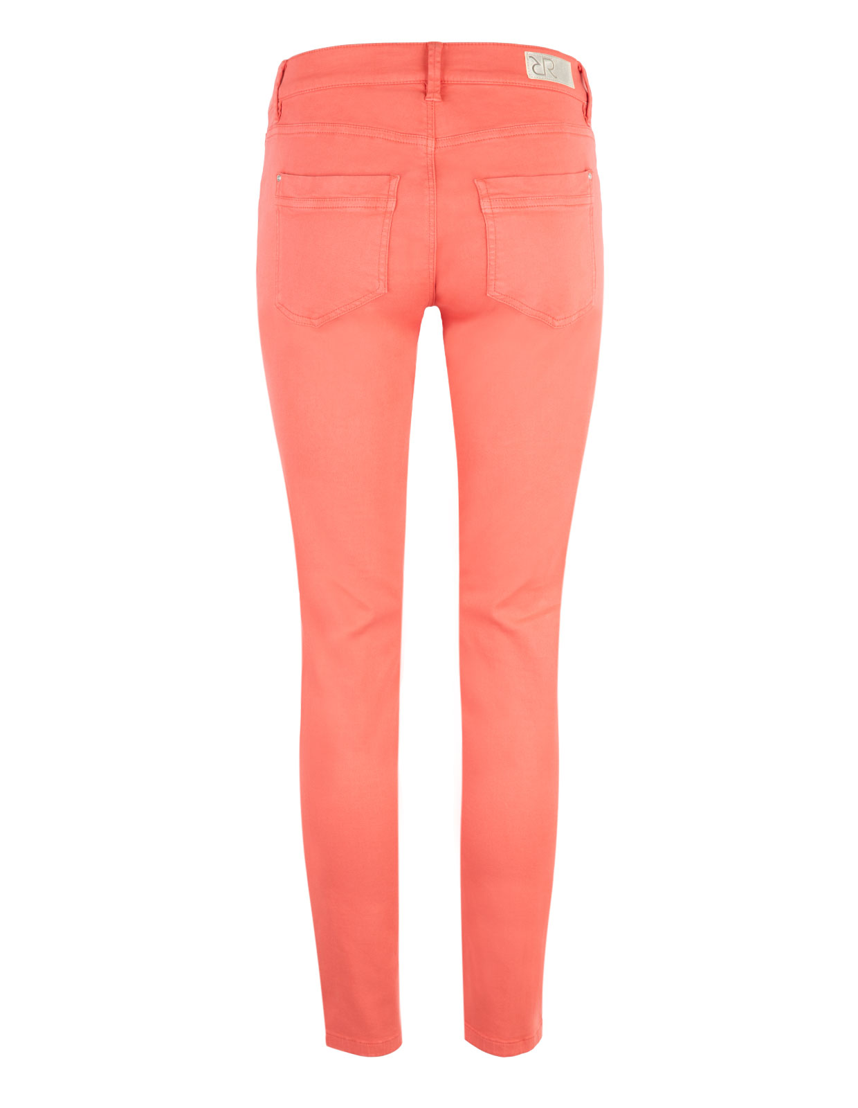 Nomi Zip Bottom Stretch Trousers Flamingo