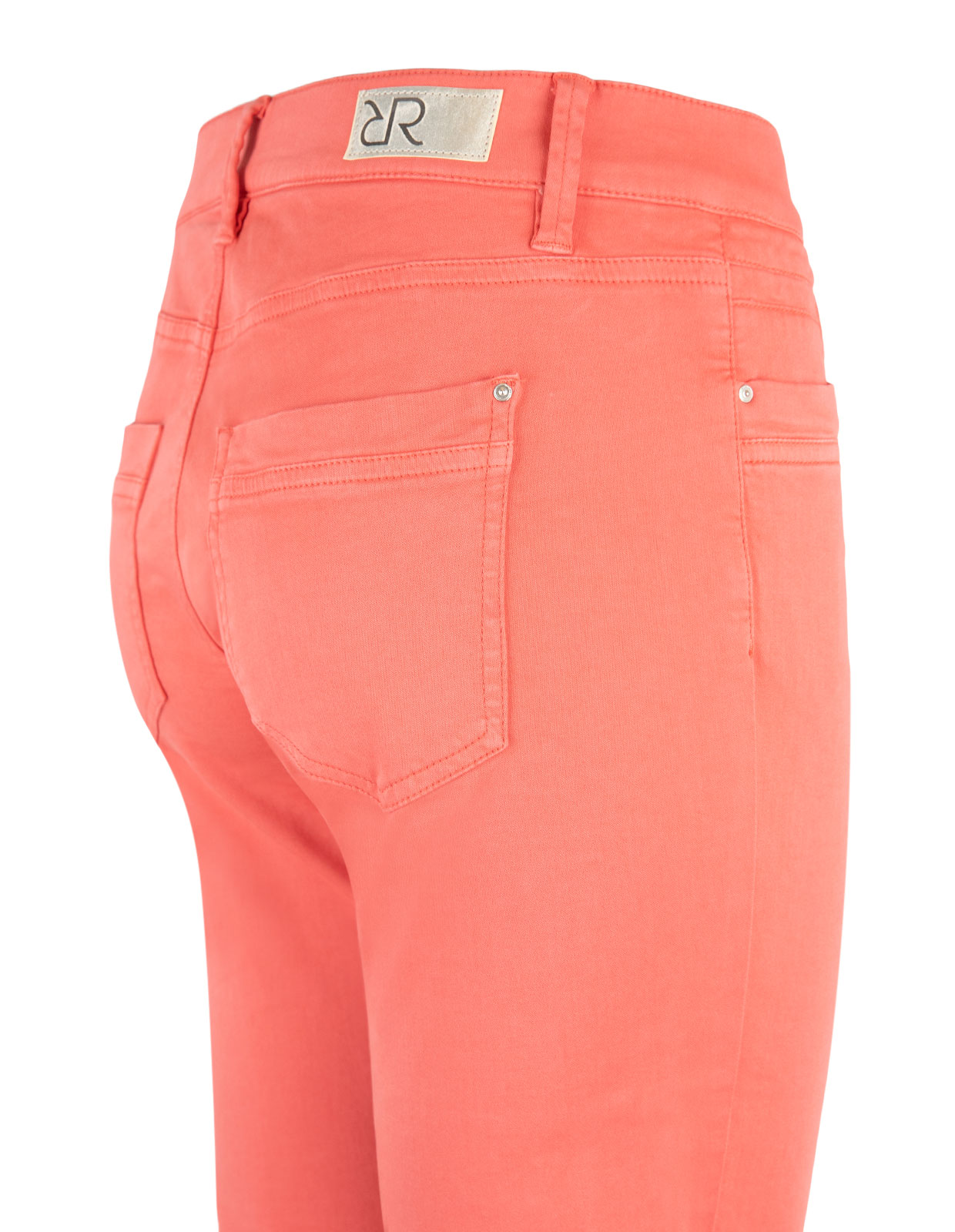 Nomi Zip Bottom Stretch Trousers Flamingo Stl 46