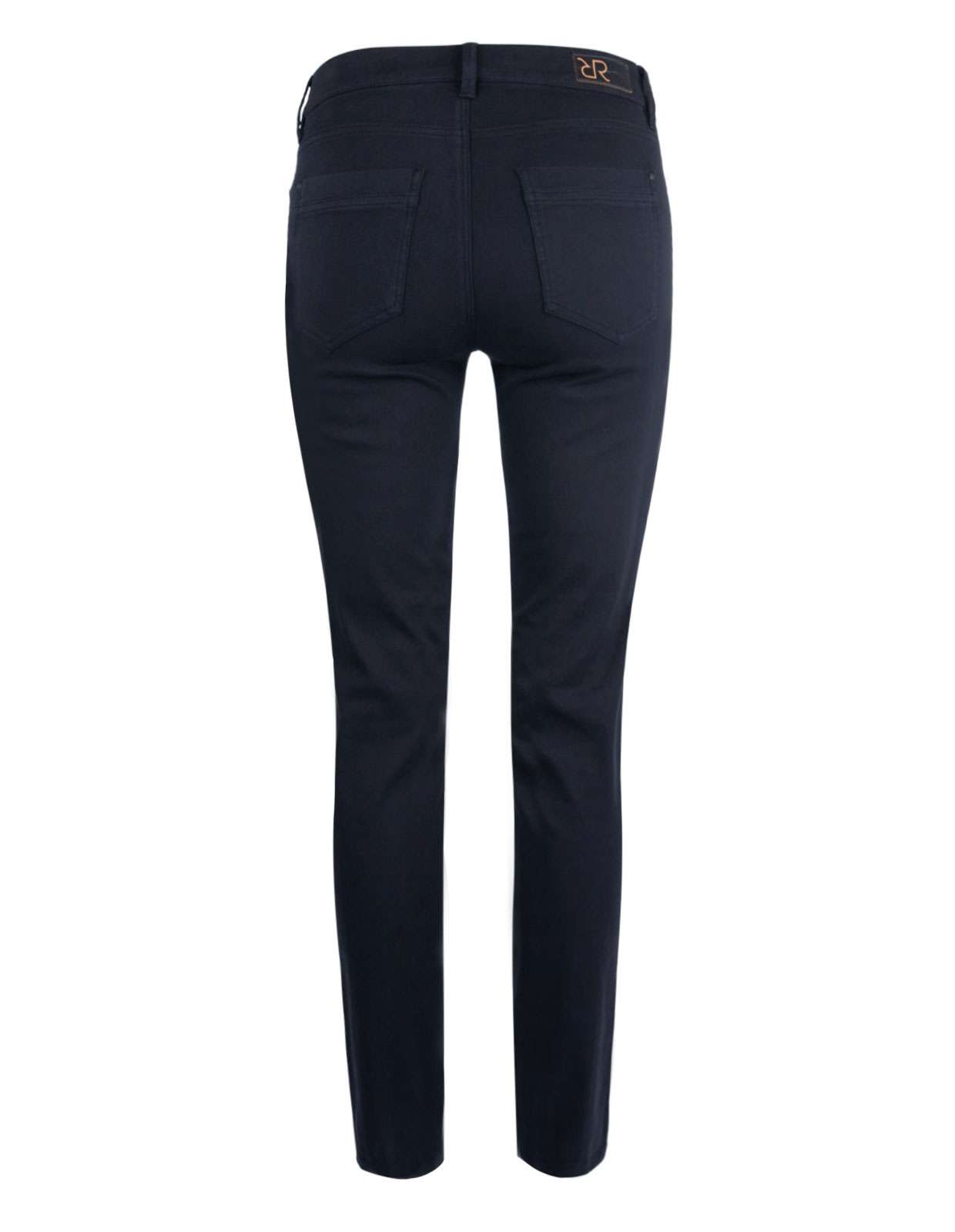 Nomi Zip Bottom Stretch Trousers Marine