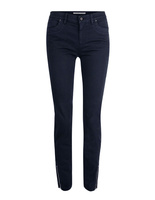 Nomi Zip Bottom Stretch Trousers Marine