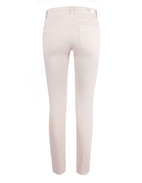 Nomi Zip Bottom Stretch Trousers Crema