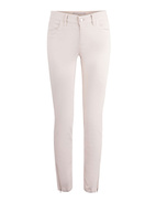 Nomi Zip Bottom Stretch Trousers Crema