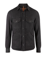 Chemise Suede Shirt Jacket Midnight Blue Stl 54