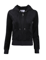 Classic Velour Jacket Black