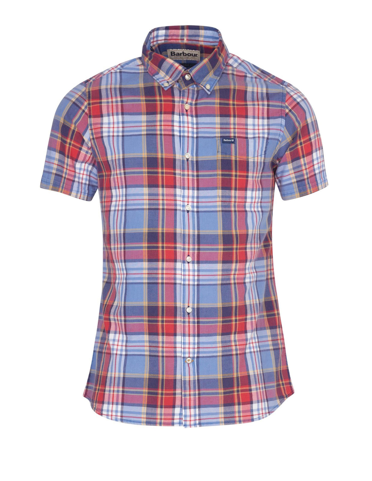 Abney SS Shirt Mid Blue
