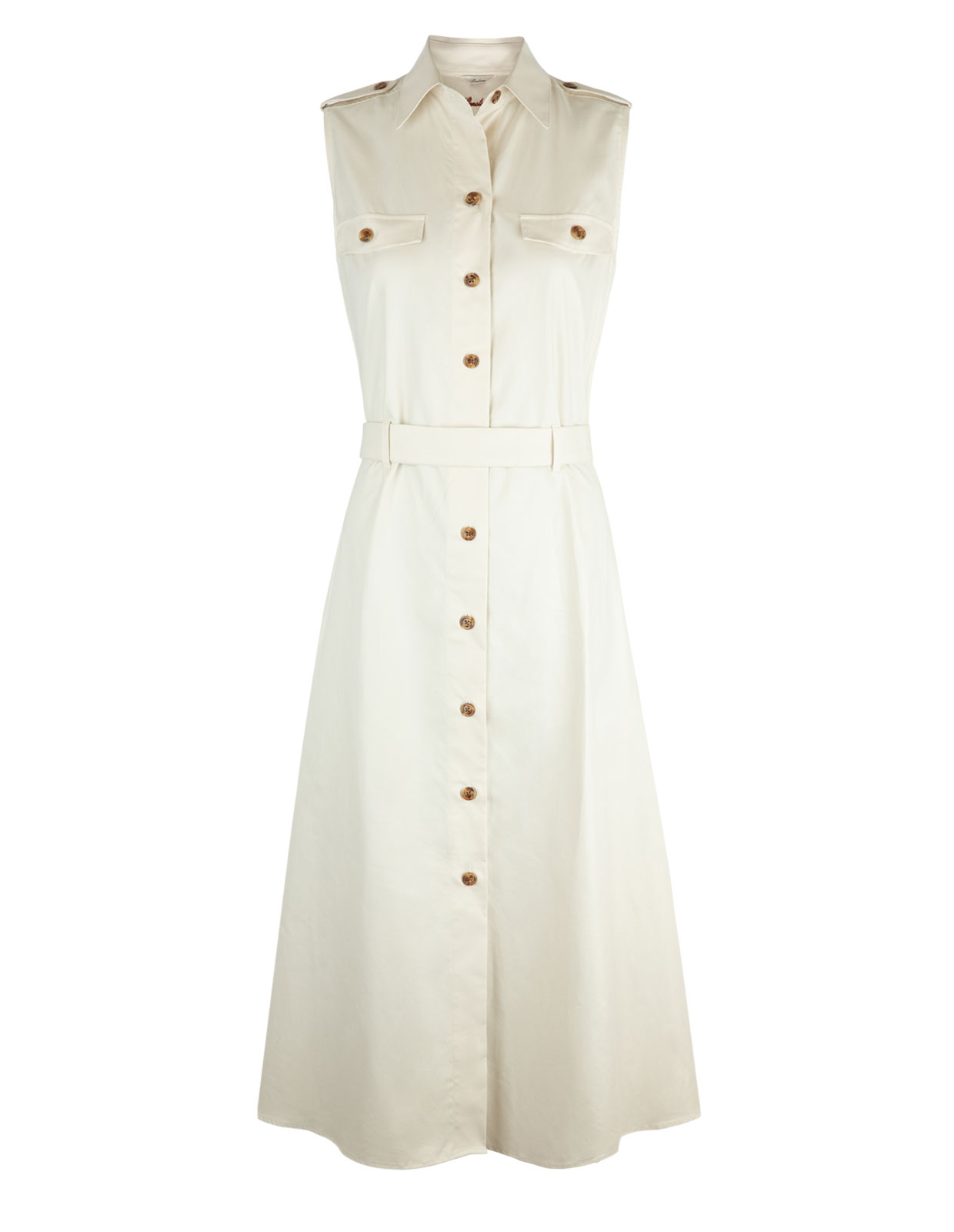 Charlie Sleevless Dress Beige Charlie Sleevless Dress Beige