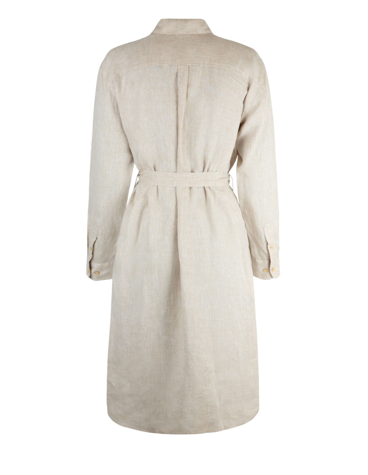 Cora Linnen Shirt Dress Beige Cora Linnen Shirt Dress Beige