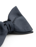 Bowtie Structured Silk Dark Navy