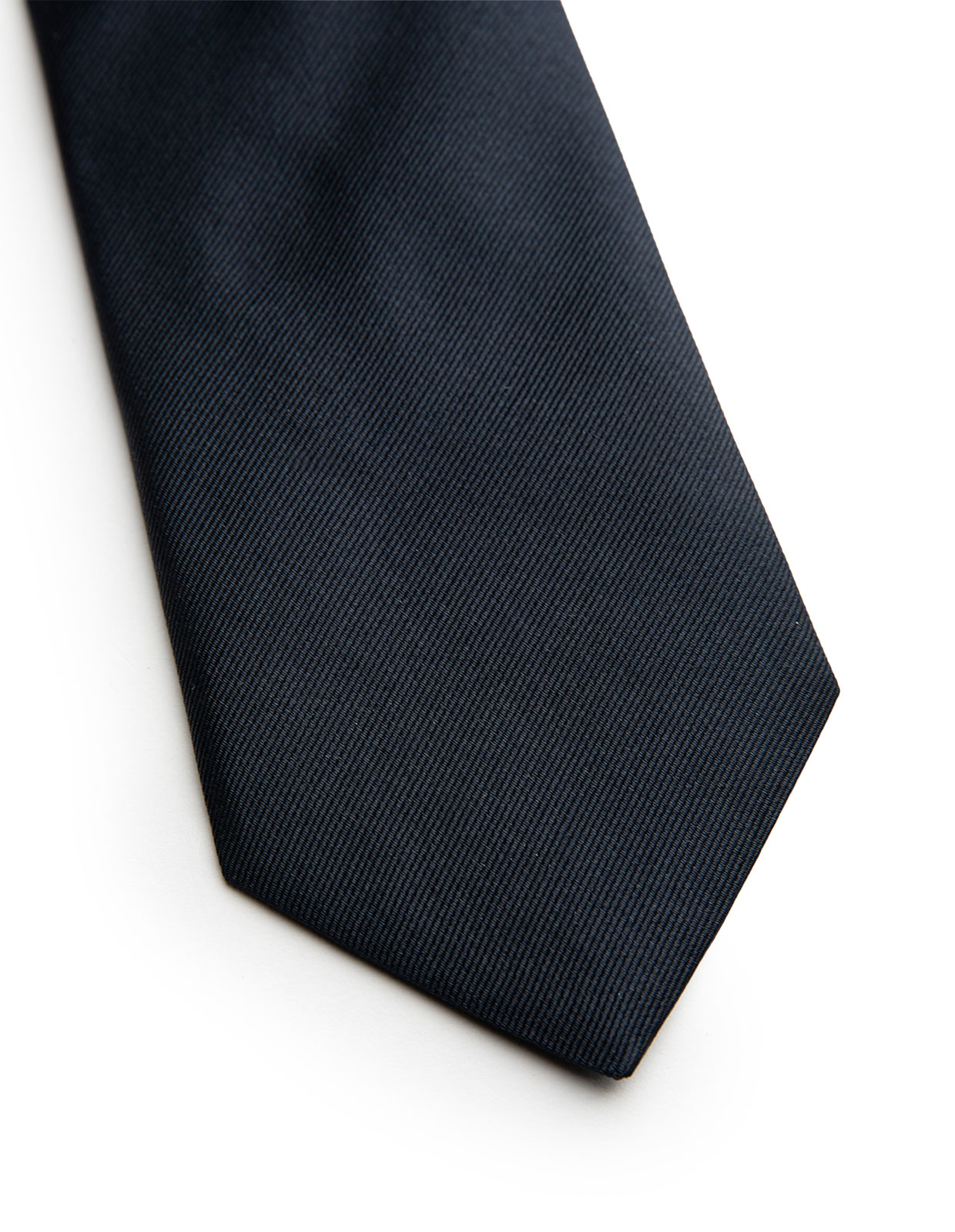 Slips Siden Marinblå One Size