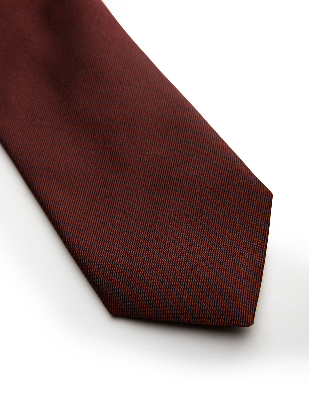 Slips Siden Vinröd One Size