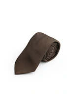 Slips Siden Mörkbrun One Size