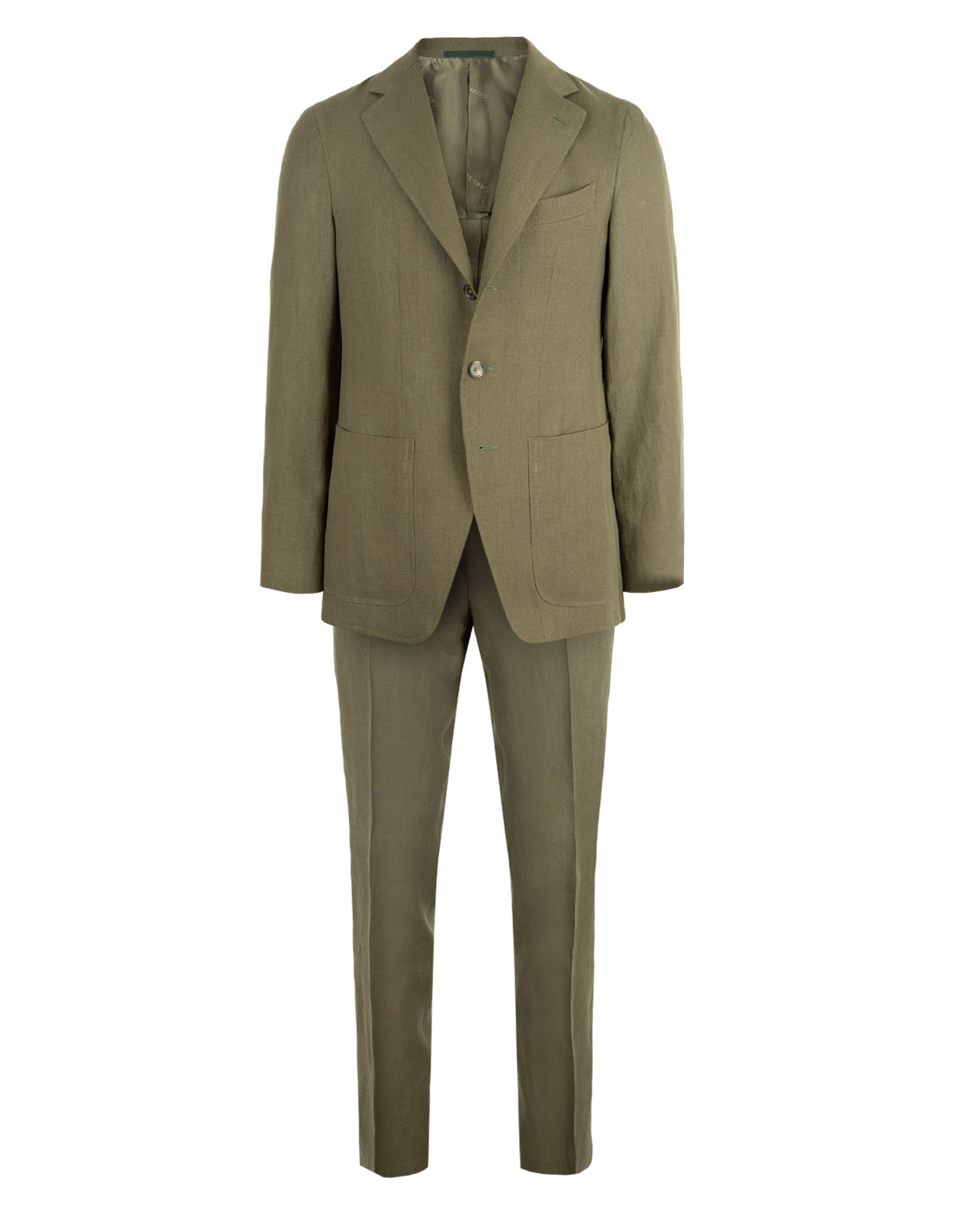 Aida Linen Suit Green