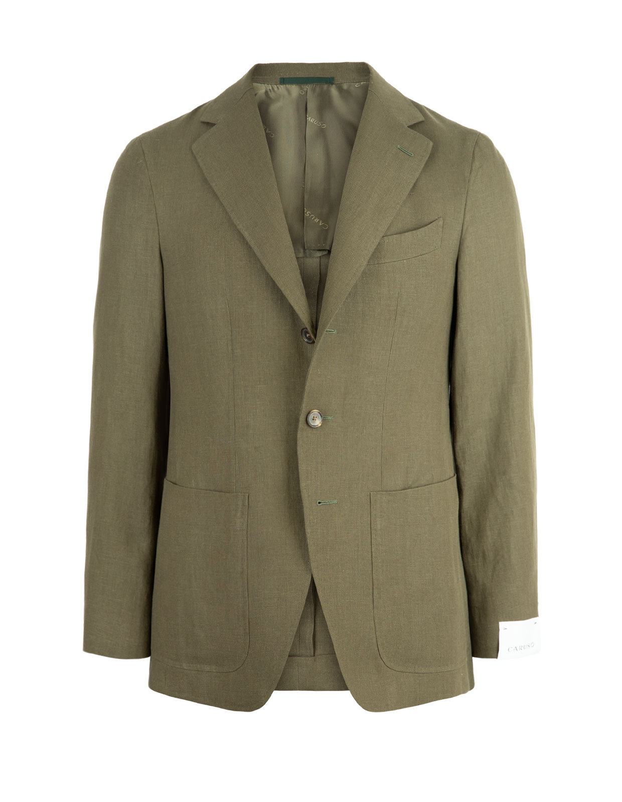 Aida Linen Suit Green