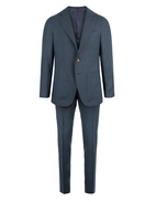Aida Linen Suit Navy
