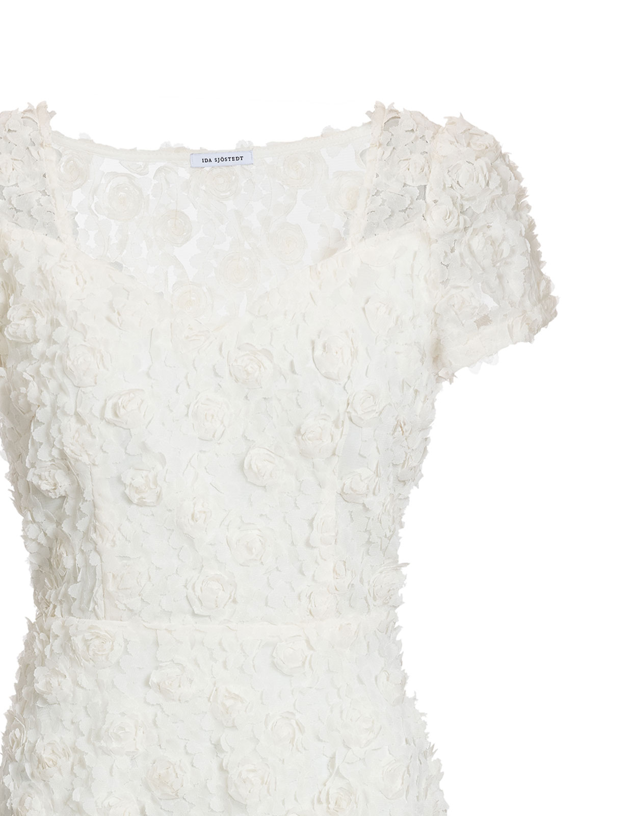 Millie Dress 3D Ivory